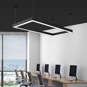 Luminaires LED pour magasins, connectables, sans soudure, linéaires, rectangulaires, suspendus, pour centres commerciaux, supermarchés - Product Image 1