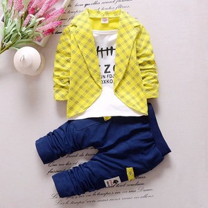 Fabrieksdirecte verkoop, goedkope prijs, populaire lente kinderkleding, 2-delige herenpakjes, groothandel <span class=keywords><strong>baby</strong></span> jongens kledingset - Product Image 6