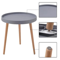 Vente en gros d'une grande variété de vase empilé de chambre petite table ronde balcon table basse