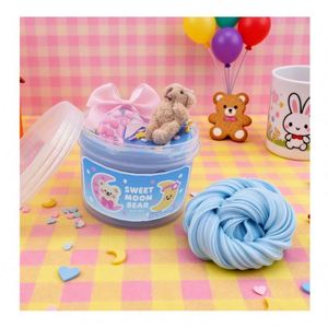 ชุดดินน้ำมันและสไลม์ DIY สุดน่ารัก สีสันสดใส ชุดของเล่นเสริมพัฒนาการสำหรับเด็ก บรรเทาความเครียด ของเล่นบีบเล่น ราคาประหยัด ขายส่ง - Product Image 1