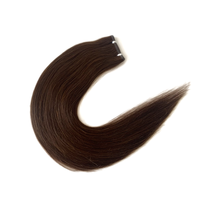 Extensions de cheveux vierges de haute qualité, double trame, lisses, qualité Remy supérieure, cuticules alignées, trame double cousue à la machine, 50g/pièce