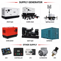 Groupe électrogène diesel mobile remorquable JSST 30KW 37.5KVA monté sur remorque avec châssis robuste