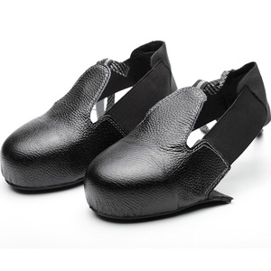 Chaussures de protection anti-écrasement en cuir de vachette avec embout en acier pour la sécurité des visiteurs et du personnel – Prix usine 2024 - Product Image 4