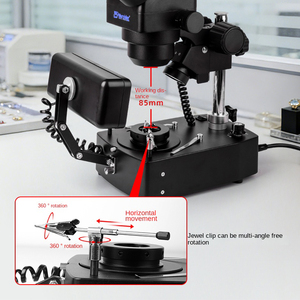 MSD221 Continuous <strong>Zoom</strong> Jewelry <strong>Stereo</strong> <strong>Microscope</strong> for Gemstone and Diamond Inspection - Product Image 4