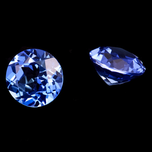 Piedras Sueltas <span class=keywords><strong>de</strong></span> <span class=keywords><strong>Zafiro</strong></span> Azul Real, Corte Brillante Redondo, Creadas en Laboratorio, para Joyería - Product Image 6