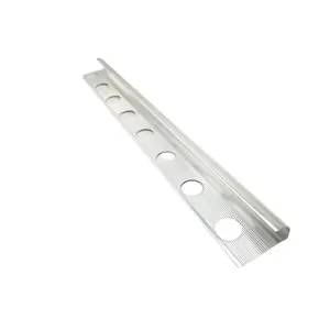 Modern style matt silver metal round corner edge aluminium trim for tile ceramic