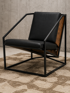 Sillón Moderno, Cómodo y Tapizado para Sala de Estar, Dormitorio, Oficina, Recepción y Muebles Contemporáneos para el Hogar - Product Image 1