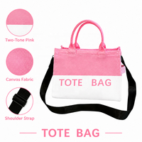 Sac fourre-tout personnalisé en toile de coton pour femme, motif lettres de luxe, écologique, sans BPA, certifié CE EN71, idéal pour le voyage