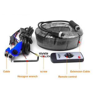 Màn Hình HD 7 Inch 1080P Chống Nước, Hệ Thống <span class=keywords><strong>Camera</strong></span> An Ninh Cho Xe Hơi Xe Tải, Xe Buýt - Product Image 4