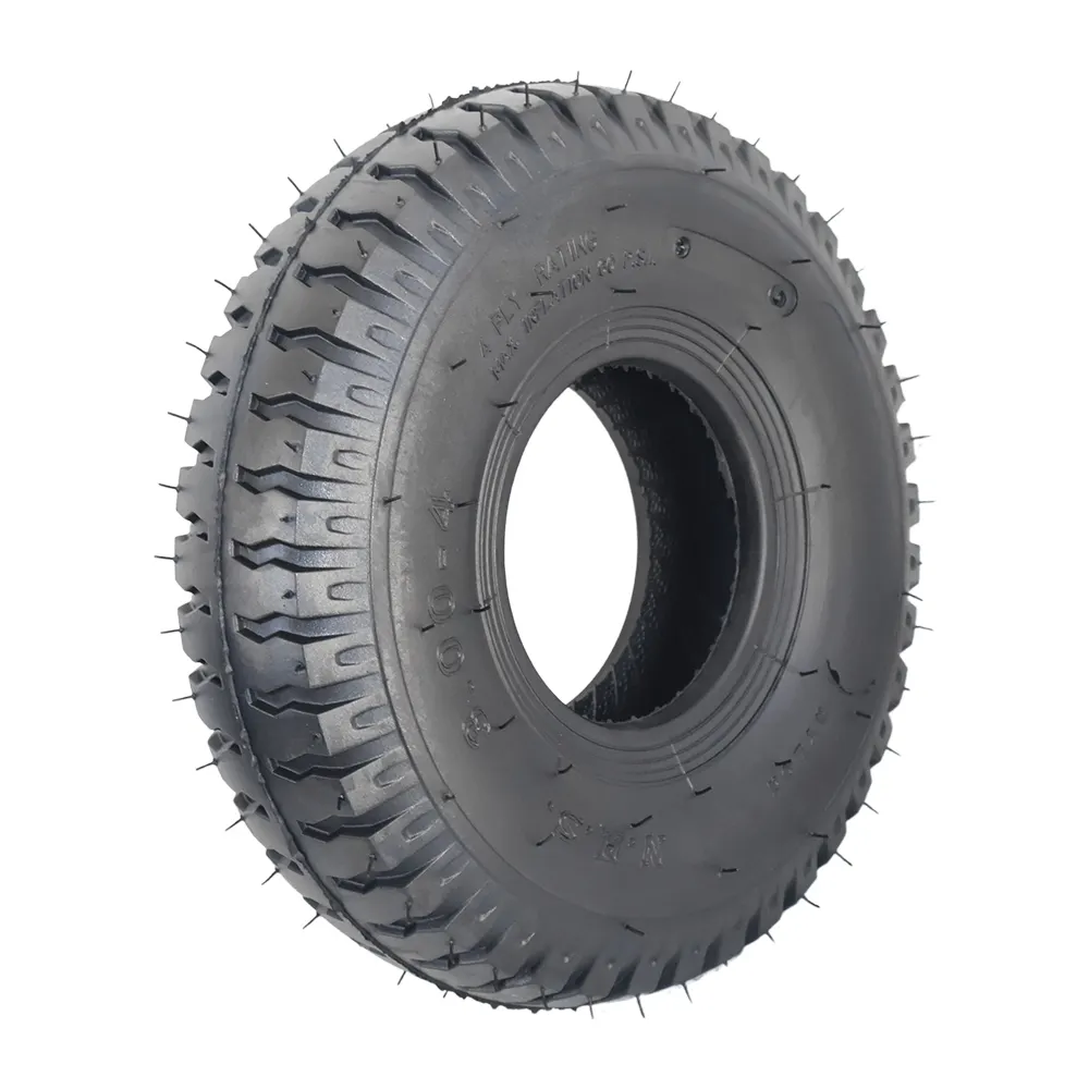 Wheelbarrow Parts 10 inch 3.00-4 4.10/3.50-4 Pneumatic Rubber Tire And Wheel