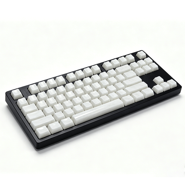 Wholesale Stabilized ZrO2 Ceramic Keycaps Enhanced RGB Backlit High Hardness Impact-Resistant Non-Slip Easy Clean Durable