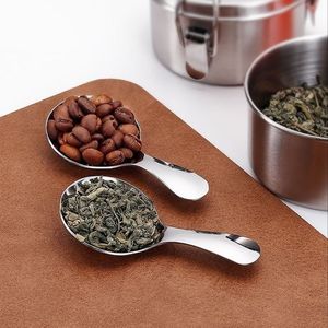 Stainless Steel Mini Spoon Portable Round Handle Ice Cream Dessert Spoon For Child Student Use Solid Color Dishwasher Safe - Product Image 4