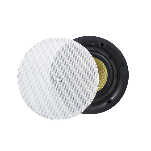 T 6.5 Inch ABS Hanging Indoor Bluetooth WiFi Ceiling Speaker for Hotel Room PA Meeting Room Public Address