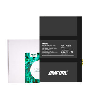 Jimforl yepyeni iPad 4 için 11560mAh çift IC yedek pil orijinal şarj edilebilir dijital pil paketi 12-Month garanti - Product Image 2