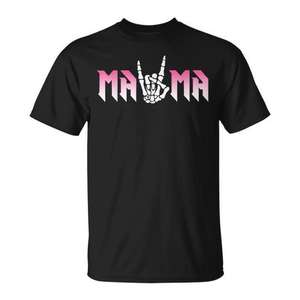 T-shirt Mama Of The Bad Two Bone pour anniversaire de 2 ans - Product Image 1