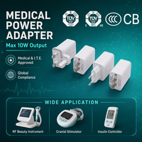 Adaptateur d'alimentation à commutation USB-A/C 10W 15W avec prise UK US EU, 5V 1A 2A 3A, alimentation AC/DC SMPS pour moniteur CCTV