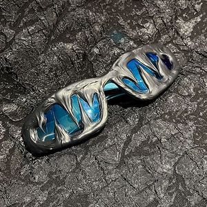 <span class=keywords><strong>Occhiali</strong></span> <span class=keywords><strong>da</strong></span> <span class=keywords><strong>sole</strong></span> in gomma di nicchia europei e americani, avanguardisti, con protezione UV400, montatura completa, personalizzati, fatti <span class=keywords><strong>a</strong></span> mano, variabili, stile Venom, per feste - Product Image 2
