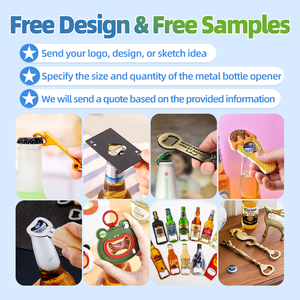 Gepersonaliseerde flesopener met logo, sublimatie, promotie, op maat gemaakte bierflesopener - Product Image 6