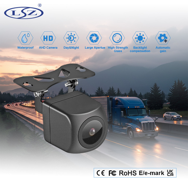 AHD Starlight Small Camera 720P 960P 1080P Waterproof Reversing Aid Car Truck Rearview Backup Security Camera CE FCC RoHS E-mark