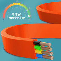 Câble d'alimentation de téléphone portable 3 en 1 bon marché câble de données USB personnalisé avec logo type C téléphone charge rapide USB type C câble de date Android