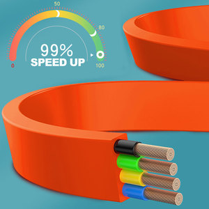 Giá rẻ 3 trong 1 điện thoại di động cáp điện tùy chỉnh USB cáp dữ liệu với logo Loại C điện thoại sạc nhanh USB Loại C Android ngày Cáp - Product Image 5