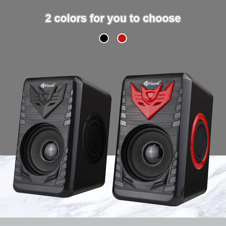 Kisonli speakers studio professional audio USB wired active  speaker