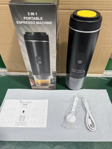 Machine à expresso portable avec écran LED, 20 bars, 3 en 1, automatique, auto-chauffante, USB, électrique, pour voyages, camping, extérieur - Product Image 6