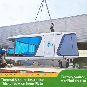 Maison-conteneur haut de gamme Guanhai, style cottage, pour célébrités d'Internet, chaude en hiver et fraîche en été, avec une décoration raffinée. - Product Image 1