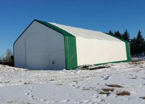Meilleur prix Double Truss Bâtiments en tissu Abri industriel Entrepôt <span class=keywords><strong>PVC</strong></span> Hangar de stockage <span class=keywords><strong>Garage</strong></span> Hangar Tente - Product Image 2