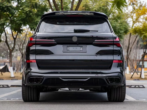 BMW X5 G05 2025 위한 새로운 디자인 X5M-P 퍼포먼스 스타일로 업그레이드 G05 F95 LCI 전면 및 후면 립 디퓨저 블랙 그로스 PP 바디킷 - Product Image 4