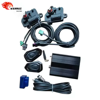 Kit Universal de Controlador de Válvula de Escape Electrónica OBD con Bluetooth, Aplicación, Control Remoto Inalámbrico, Actuadores Dobles y Llaves Inteligentes