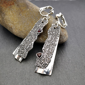 Orecchini a Clip con Albero Antico per Donne, Stile Vintage Naturale, Accessori per Orecchie da Indossare Ogni Giorno - Product Image 3
