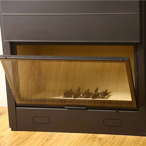 Poêle <span class=keywords><strong>à</strong></span> bois autonome <span class=keywords><strong>à</strong></span> haut rendement et télécommande pour le chauffage intérieur des salons, hôtels et villas - Vente chaude - Product Image 5