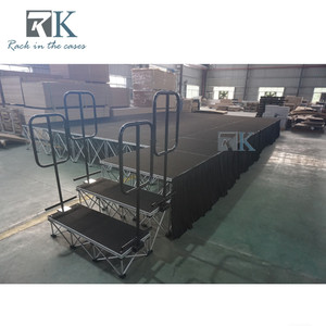Durable <b>Platform</b> <b>Stage</b> Portable Firm Quick Install <b>Stage</b> <b>Platform</b> for Events - Product Image 5