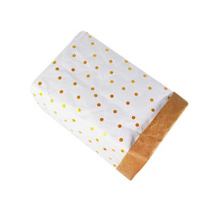 Blanco Dupont Tyvek papel bolsa de almacenamiento con Brown Dot impresión Multi funcional organizador para el transporte de alimentos Almacenamiento en casa bien - Product Image 4