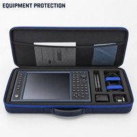 Estuche de Transporte para Herramientas e Instrumentos, Personalizado, Resistente, de EVA, con Más de 12 Compartimentos, Impermeable, a Prueba de Golpes, con Bandeja de Espuma EVA