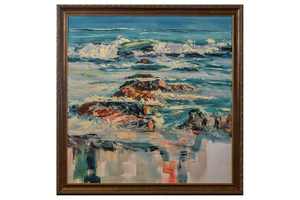 हाथ चित्रित स्वनिर्धारित चित्र सार कैनवास दीवार कला प्रसिद्ध तेल चित्रकला प्रजनन - Product Image 6