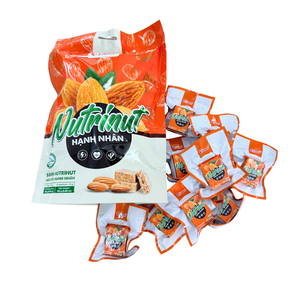 Barra de Cereales de Almendras NutriNut LIBRA, 195g, Barra Energética Comprimida, Textura Crujiente, Sabor Rico a Almendras, Calidad Premium - Product Image 1