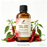Oleorésine de piment de qualité alimentaire, Capsaïcine à haute piquanteur, 100% pure et naturelle, Huile de massage au piment pour plats épicés