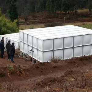 Réservoir d'<span class=keywords><strong>eau</strong></span> GRP à faible coût, exigences dimensionnelles spécifiques, entrepôt Nerjavik, département des achats JinLink - Product Image 3