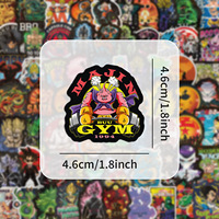 Lot de 100 Autocollants Vinyle Amovibles Dragon Ball Z Nouveau Design pour Décoration Skateboard Téléphone Ordinateur Portable