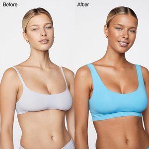 Mousse autobronceadora de etiqueta privada Mousse autobronceadora transparente Resplandor natural Sin olor a bronceado falso o Tono naranja de larga duración - Product Image 3