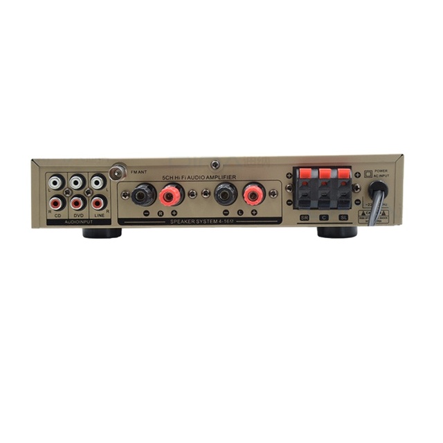220V Amplifier Blueteeth High-power 150W*2 5.1 Channel Karaoke OK Car Audio Home Theatre System Music Sound Speaker Amplifier