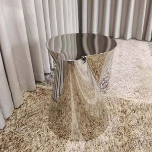 Office Hall Color sólido Cara brillante Personalizable Mesa auxiliar pequeña Mesa <span class=keywords><strong>de</strong></span> esquina <span class=keywords><strong>de</strong></span> diseño <span class=keywords><strong>de</strong></span> gama alta - Product Image 3