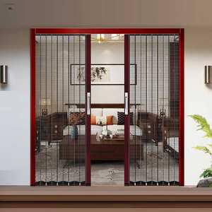 Puerta Mosquitera Plegable Jin Gang, Tipo Corredera, a Prueba de Mosquitos e Insectos, a Prueba de Gatos, Perros y Ratas, con Cerradura, para Puerta de Entrada - Product Image 3