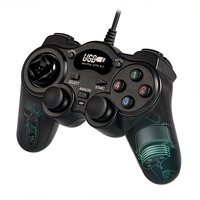 Manette de jeu filaire USB PC850 en gros avec poignée vibrante Joystick pour PC et accessoires de console pour jouer à des jeux