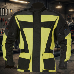 Chaqueta Impermeable de Cordura 600D para Motociclismo y Automovilismo, Ropa Deportiva Talla Grande XL, Secado Rápido, Transpirable, Personalizada, Unisex, Vafir - Product Image 2