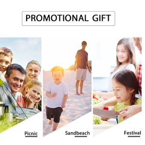 Disque volant en nylon souple imprimé sur mesure, avec pochette pour éventail pliant rond en nylon, cadeau promotionnel pliable - Product Image 2