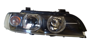 Nouveau phare avant gauche noir et blanc HM Auto Parts, forme d'ampoule D1R, 240W, 63126902425 pour <span class=keywords><strong>E39</strong></span> 12V H7 - Product Image 6