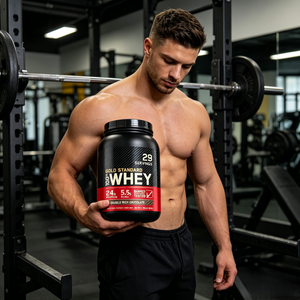 Proteína de Suero en Polvo para Mejorar la Densidad Ósea, Ganancia Muscular y Aumento de Peso, Suplemento Nutricional Deportivo para Fitness, 2 lb, <span class=keywords><strong>Precio</strong></span> Bajo - Product Image 1